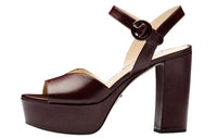 PRADA Strap Sandals Women's Brown