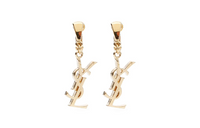 SAINT LAURENT 2000s Cassandre Earrings