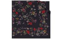 DIOR Silk Scarves Women's Black