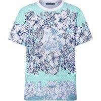 LOUIS VUITTON Tropical Floral Print T-Shirt