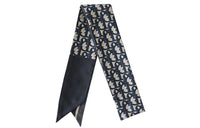 DIOR Silk Scarves Women's Marine Blue