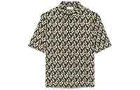 SAINT LAURENT All-Over Patterned Short-Sleeved Shirt
