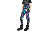 HERMES Knitted Sweatpants Women's Purple