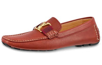 LOUIS VUITTON Monte Carlo Casual Single Shoes Men's Red