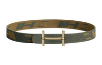 HERMES Belt Men's Brown Width: 3.2cm