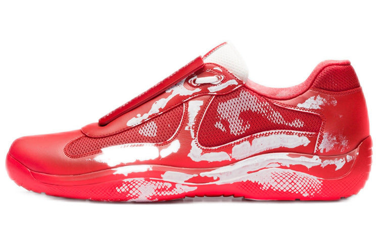 Cass x PRADA Sust4in Casual Shoes Unisex Cyclone Red