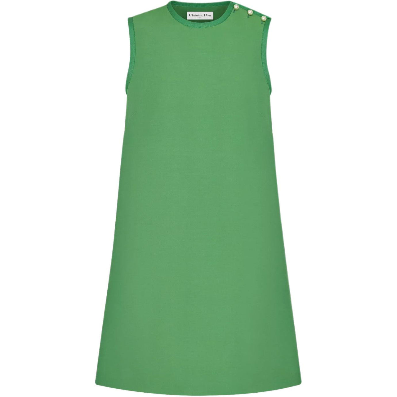 DIOR Sleeveless Dress Women's Green
