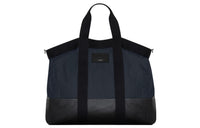 SAINT LAURENT City Polyamide Shoulder Bag Crossbody Bag Handbag Large Size Men's Blue