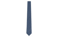 LOUIS VUITTON Silk Tie Men's Blue