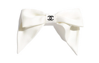 CHANEL Hair Clips Women's White