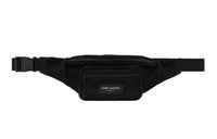 SAINT LAURENT Nylon Material Crossbody Fanny Pack Men's Black