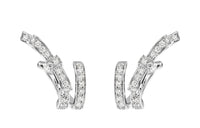 CHANEL Earrings Women's Silver