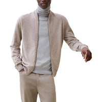 HERMES FW24 Jackets Coats Men's Mud Charcoal