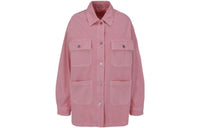 MIU MIU SS22 Denim Jacket Women's Pink