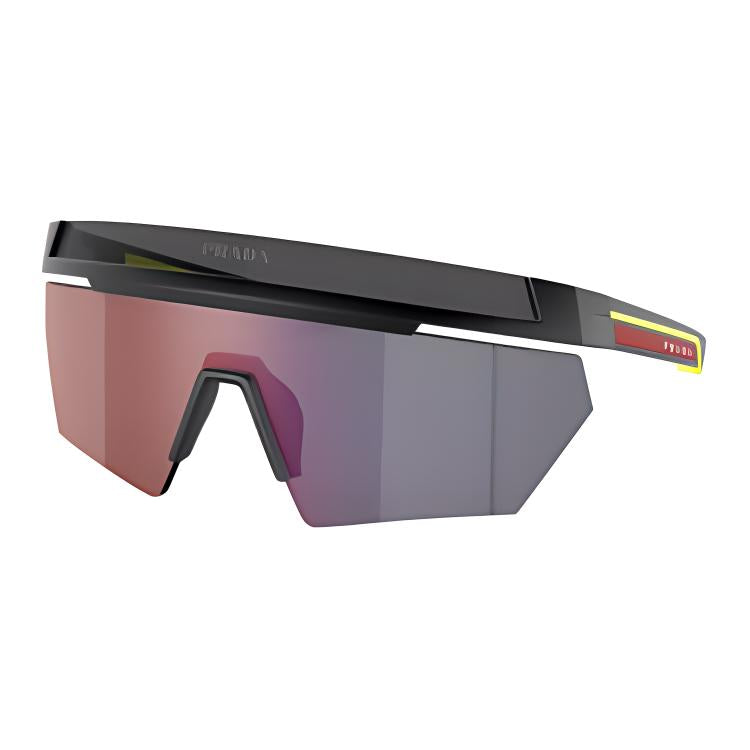 PRADA - Irregular Shape Sunglasses Unisex Black