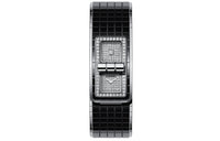 CHANEL Wrist Watch Quartz Movement Ceramic Stainless Steel Strap White Dial Women's Watch