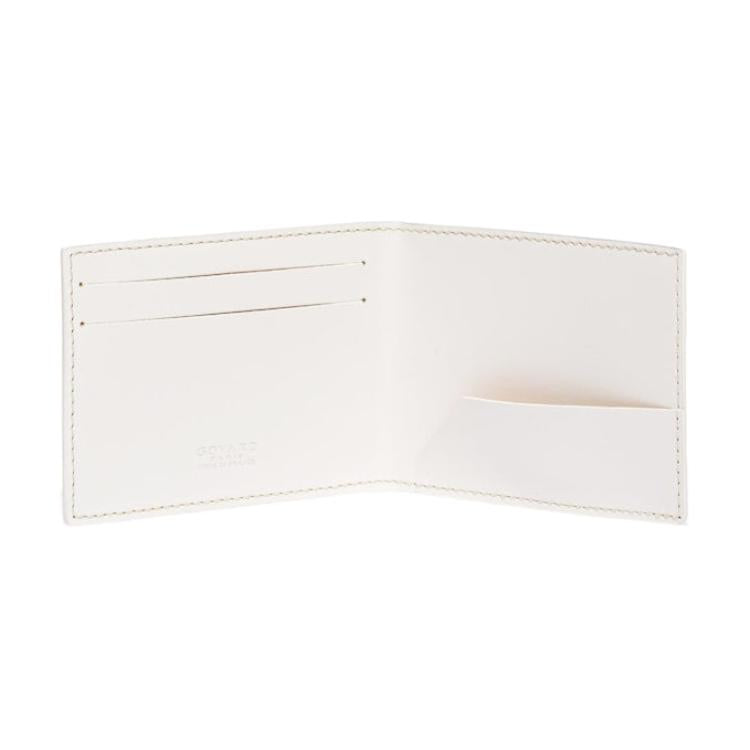 GOYARD Canvas Card Holder Unisex White