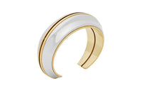 SAINT LAURENT Brass Bangles Women's Silver