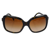 CHANEL Pre-Owned 1990-2000 Tortoiseshell Oversize-frame Sunglasses