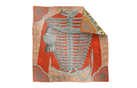 HERMES Silk Scarves Women's Red