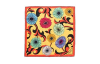 PRADA Silk Scarves Women's Yellow