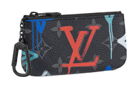LOUIS VUITTON Key Pouch Lv Graffiti Multicolor