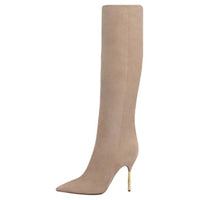 LOUIS VUITTON Knee-high Boots Women's Umber