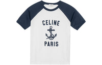 CELINE T Shirt Women's Marine Blue