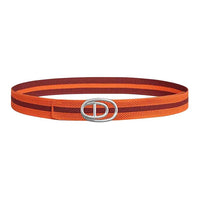 HERMES Leather Leather Belts Men's Orange -