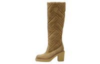 HERMES Fjord 70 Knee-high Boots Women's Brown