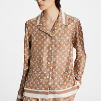 LOUIS VUITTON SS23 Shirt Women's Umber