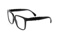 CHANEL - Square Eyeglass Frames Women's Black