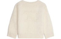 CELINE FW22 Cashmere Sweater Women's White