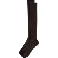 Loro Piana Knee-High Socks Men's 1 Pack Brown