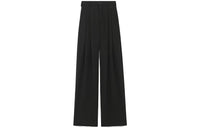 SAINT LAURENT Wide Leg Pleated Trousers