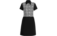 LOUIS VUITTON Short-Sleeved Dresses Women's Black
