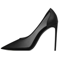 SAINT LAURENT Slim Heel High Heels Women's Black