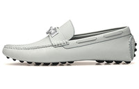 HERMES Men's Casual Shoes Men Low-Top Ice Blue