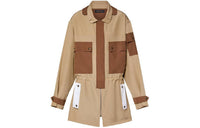 LOUIS VUITTON Color-Blocked Cargo Coat