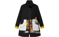 LOUIS VUITTON Cosmic Surfer Print A-Line Coat