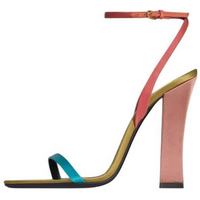 SAINT LAURENT Dominique Open Toe Sandals Women's