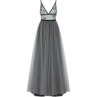 DIOR Slip Dresses Women's Gray