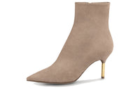 LOUIS VUITTON Ultimate Ankle Boots Women's Nude