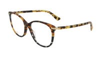 DIOR Acetate Oval Eyeglass Frames Men's Tortoiseshell