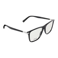 DIOR Acetate Metal Rectangular Eyeglass Frames Unisex Black