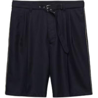PRADA SS24 Casual Shorts Men's Blue