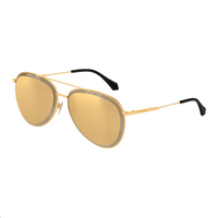 LOUIS VUITTON Metal Aviator Sunglasses Men's Gold