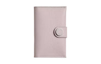 HERMES R.M.S Evercolor Calfskin Card Holder Women's Light Purple Red