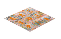 HERMES Silk Scarves Women's Multicolor