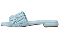 MIU MIU Slip Resistant Slide Slippers Women's Blue